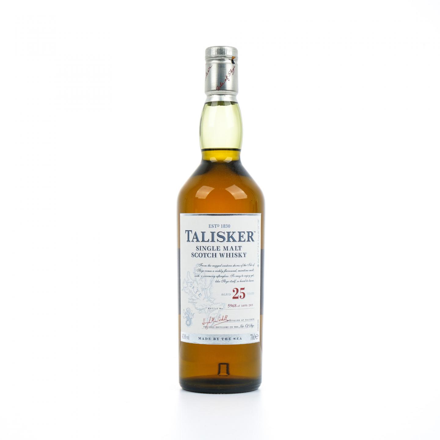 Talisker 泰斯卡 25年 2018