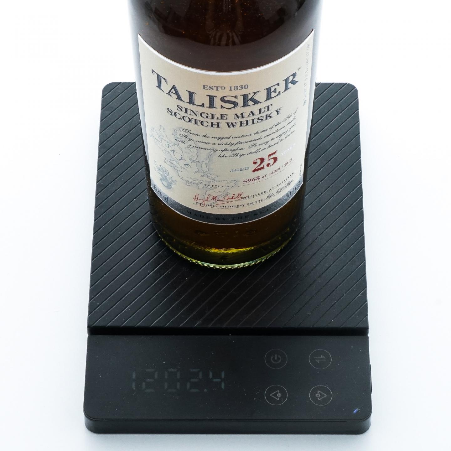 Talisker 泰斯卡 25年 2018