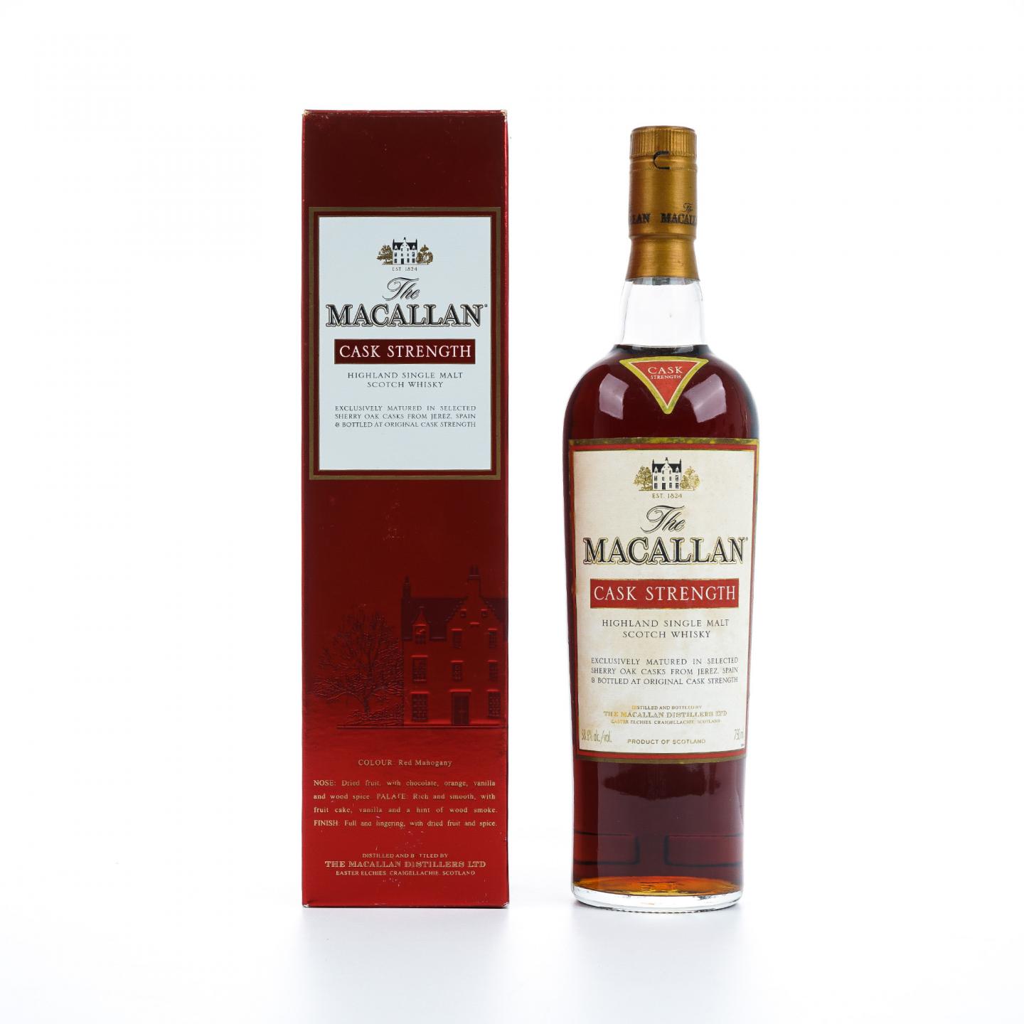 Macallan 麦卡伦 桶强 58.6% 750ml