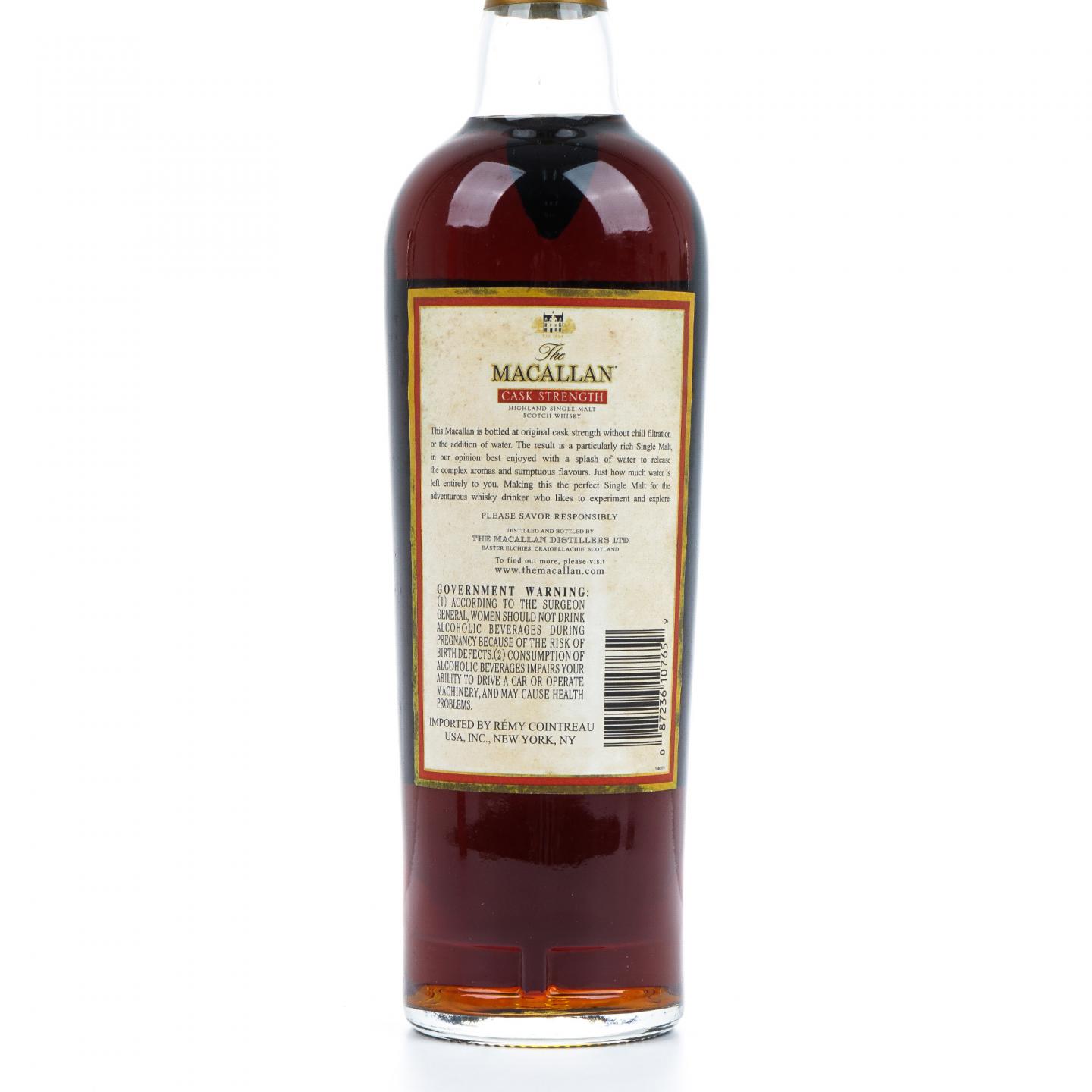 Macallan 麦卡伦 桶强 58.6% 750ml