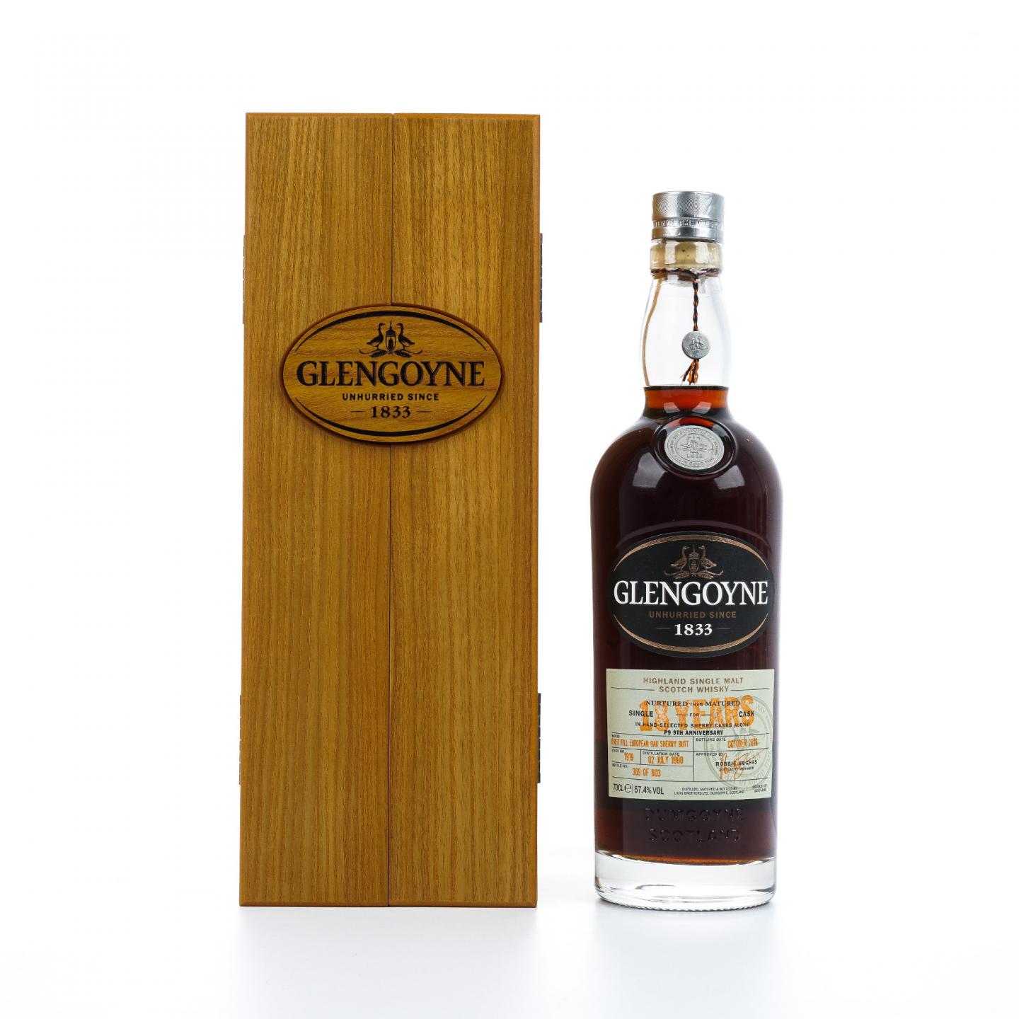 Glengoyne 格兰哥尼 18年 1998-2016 雪莉桶#1919