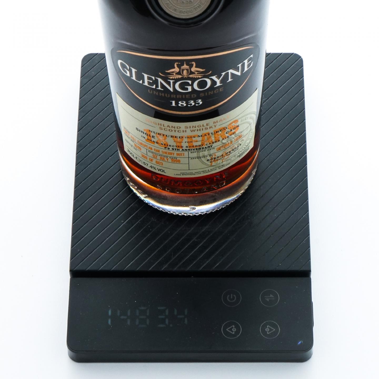 Glengoyne 格兰哥尼 18年 1998-2016 雪莉桶#1919