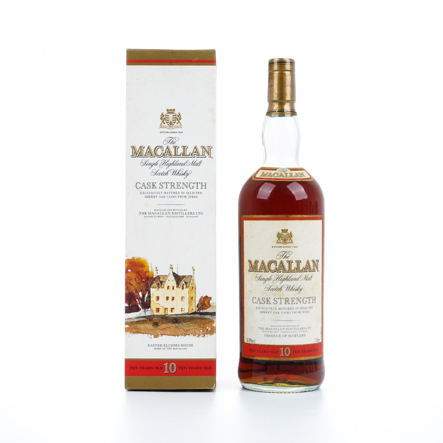 Macallan 麦卡伦 10年 桶强 1L 58.8%Vol.