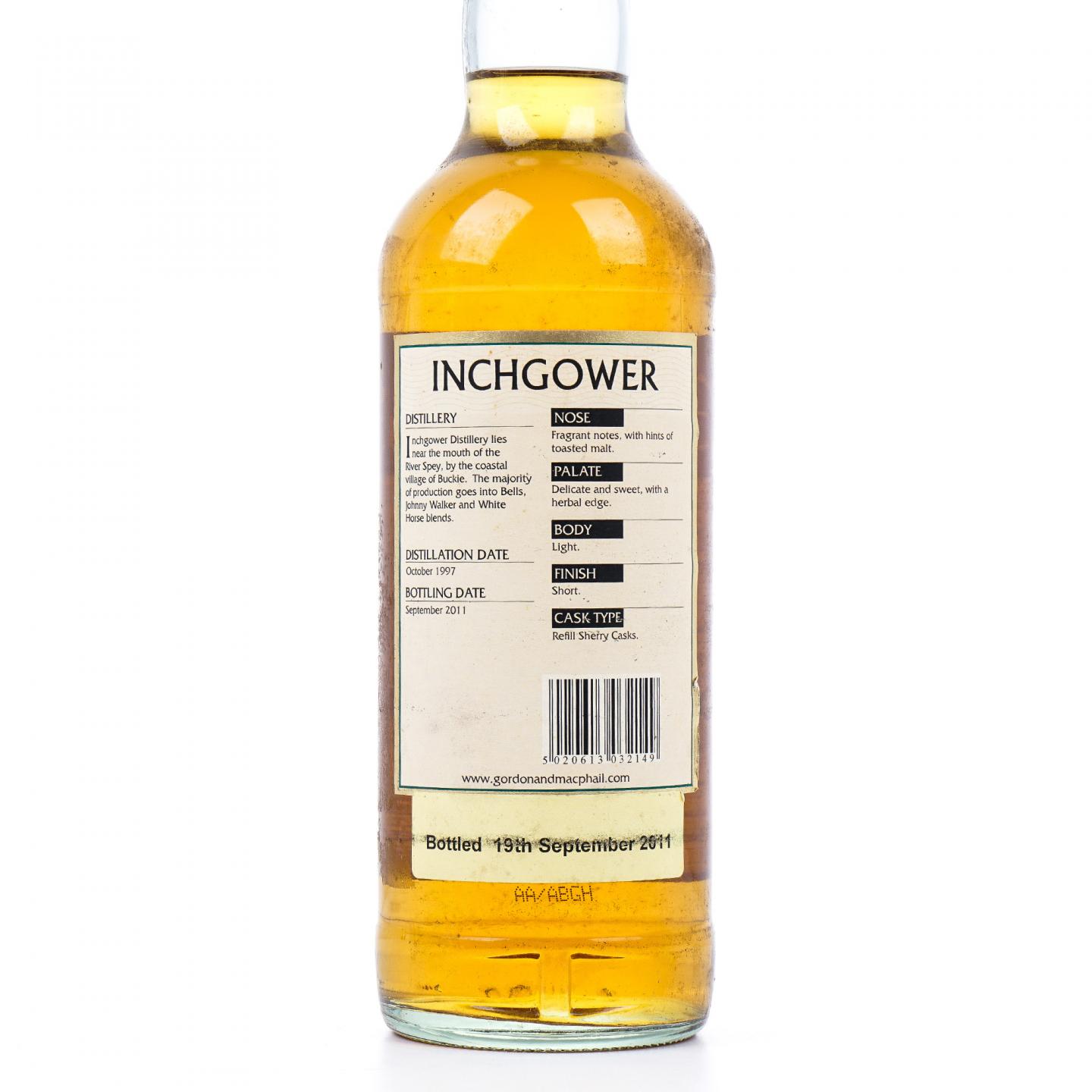 Inchgower 英尺高尔 1997-2011 GM 鉴赏家之选
