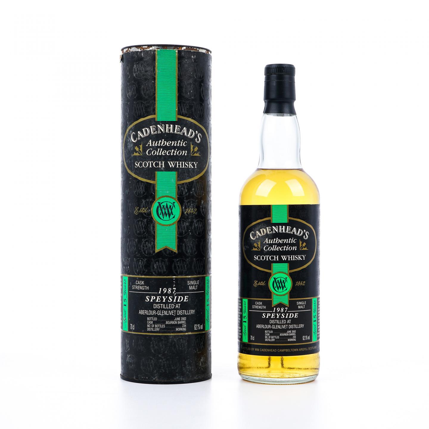 Aberlour 雅伯莱 15年 1987-2002 CA 桶强