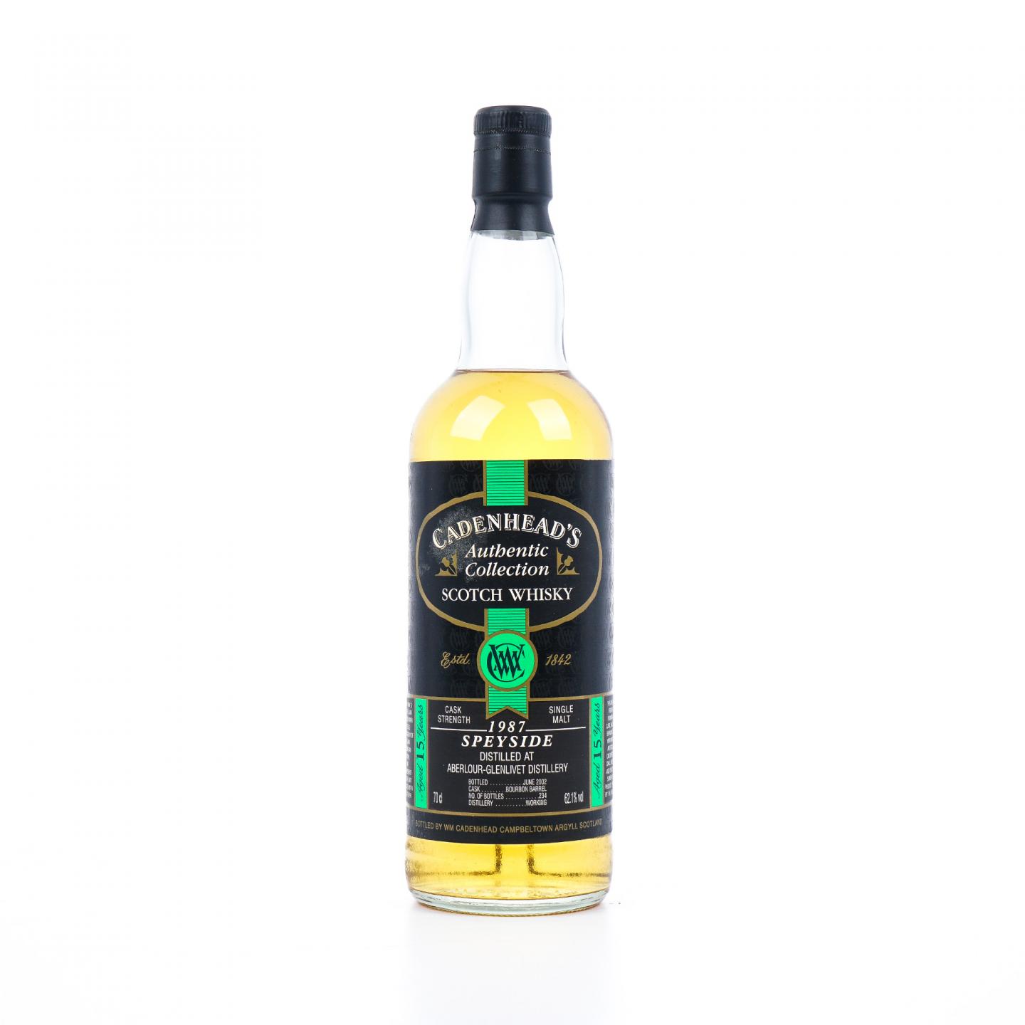 Aberlour 雅伯莱 15年 1987-2002 CA 桶强