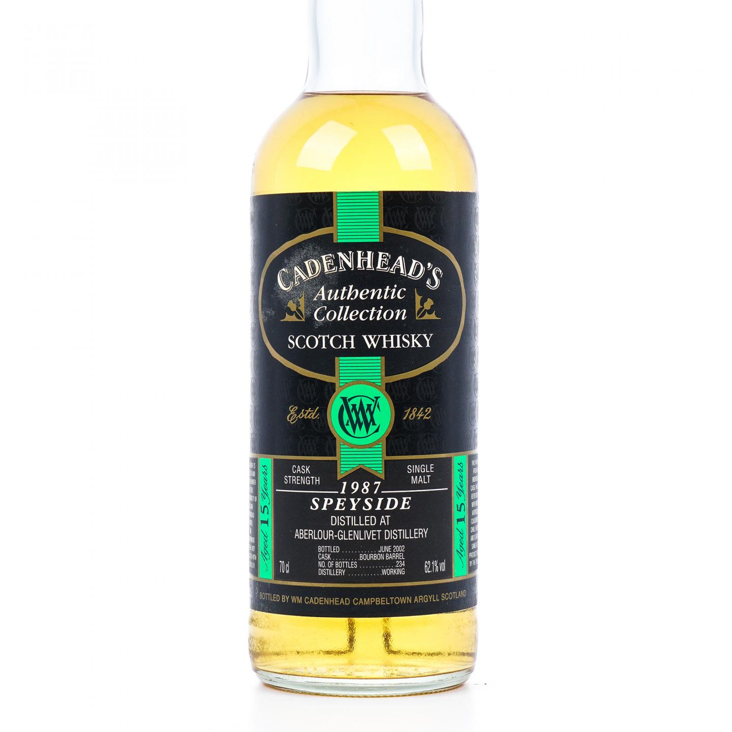 Aberlour 雅伯莱 15年 1987-2002 CA 桶强