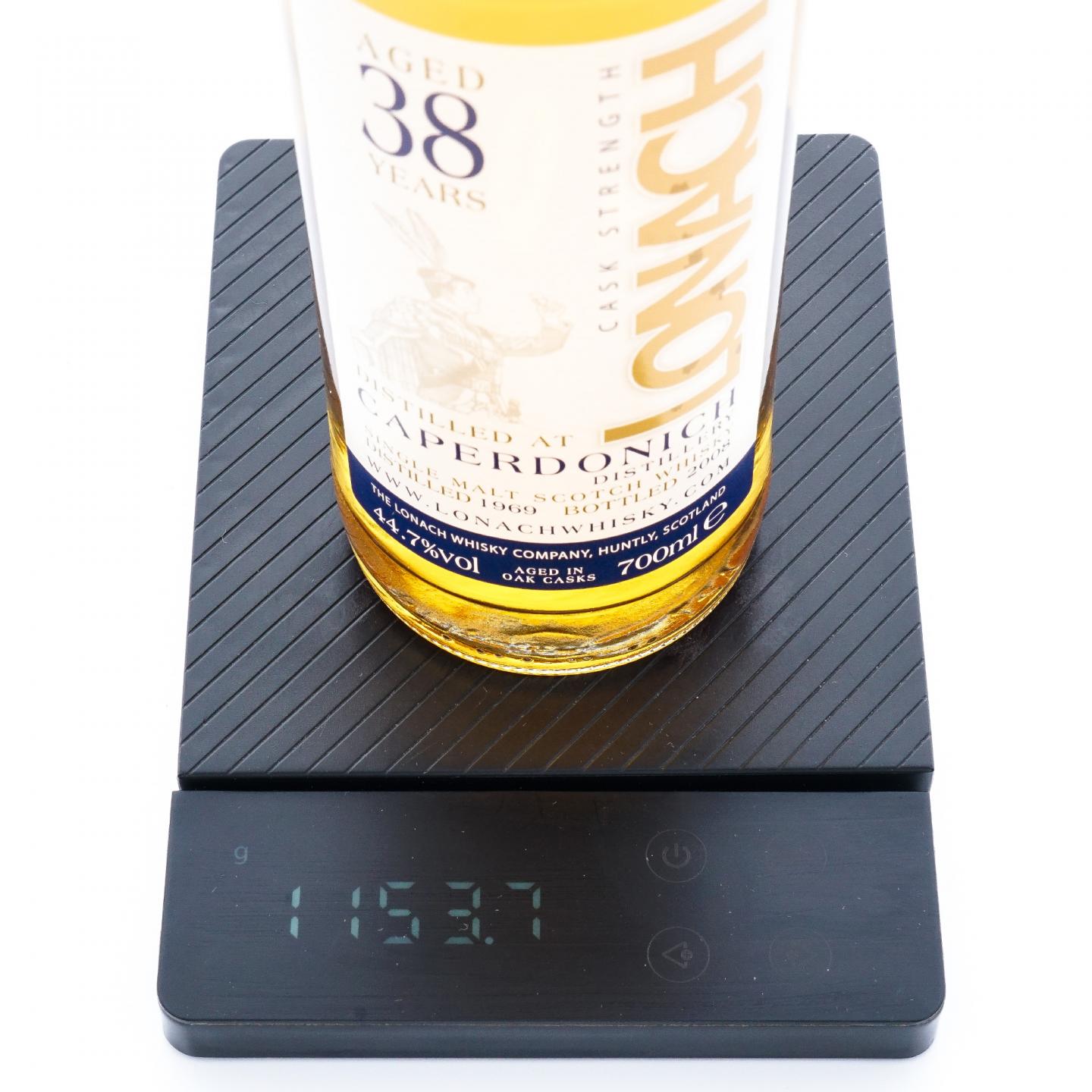 Caperdonich 凯普多尼克 38年 1969-2008 桶强