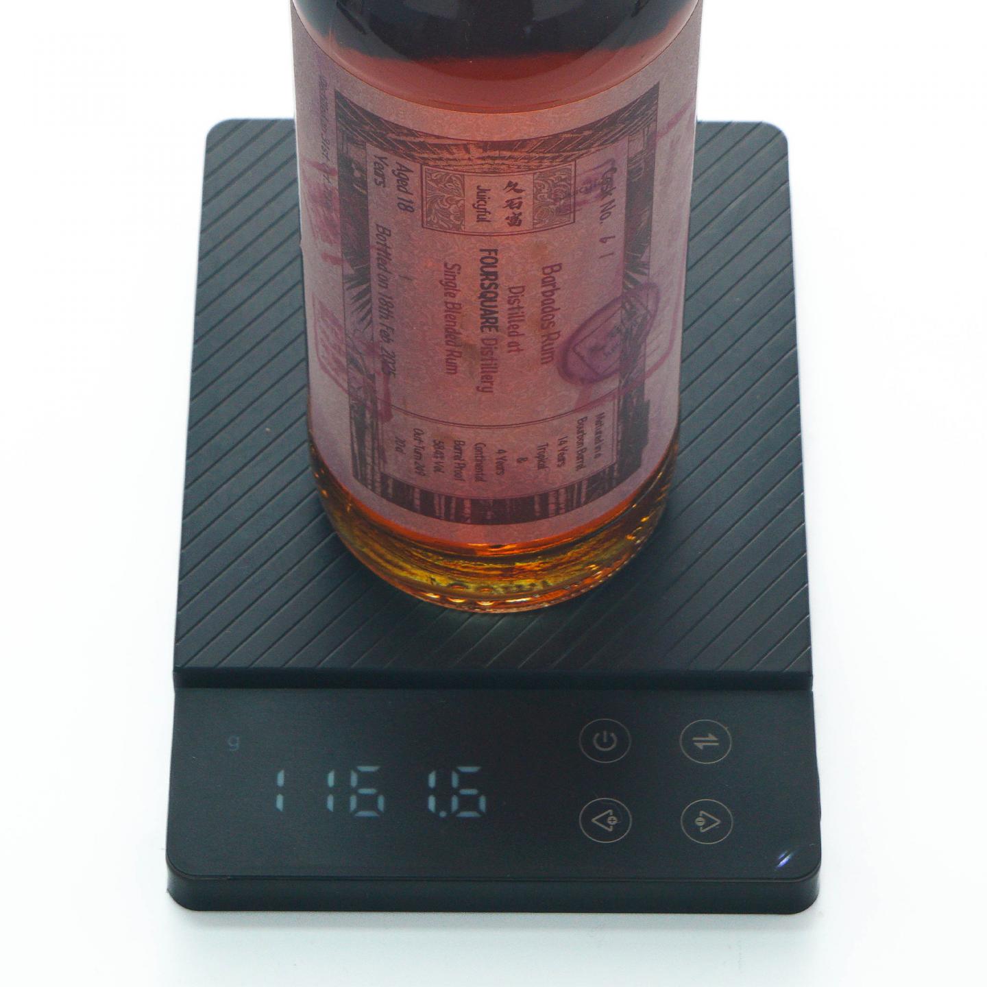 Foursquare 18年 2006-2025 巴巴多斯朗姆酒 58.4%Vol.