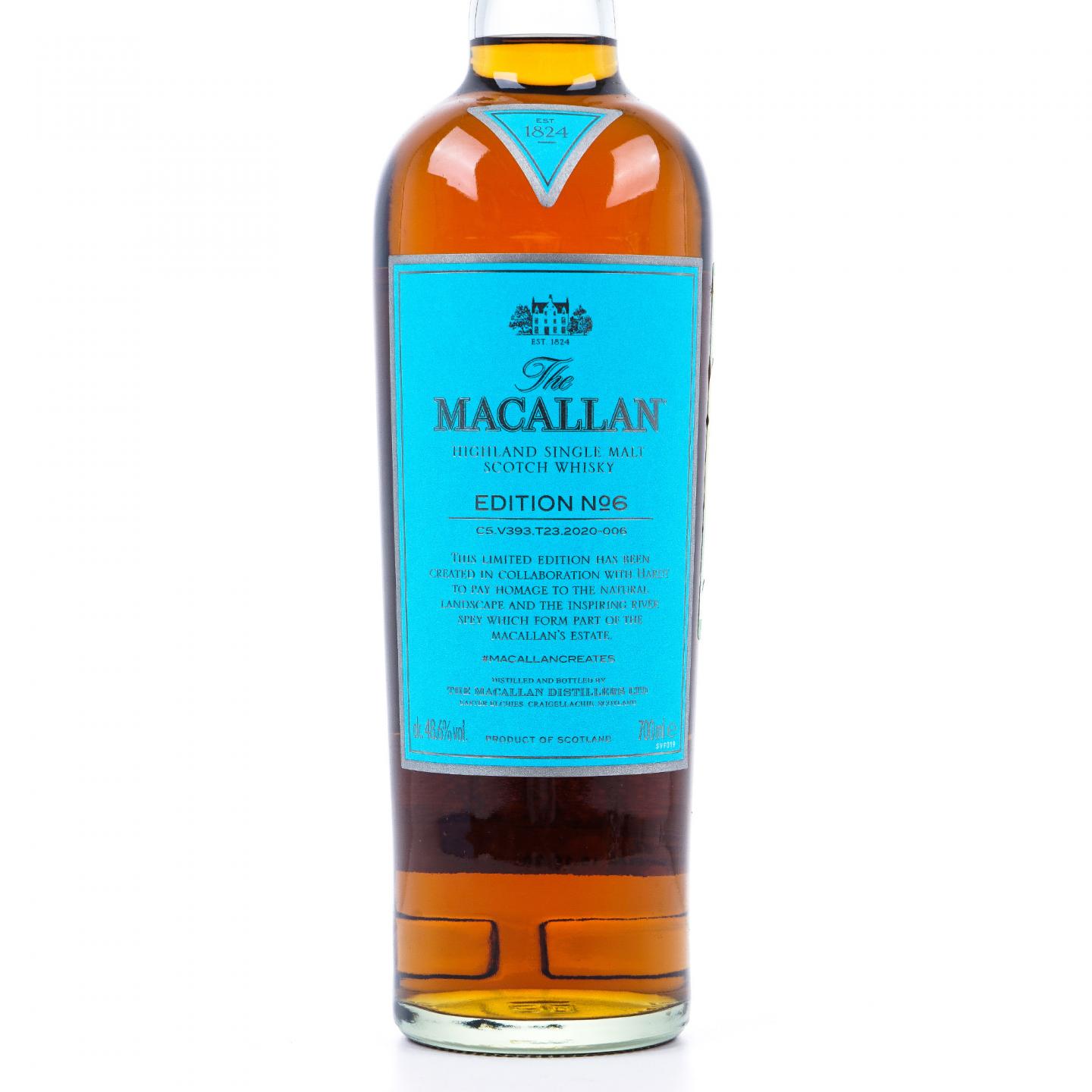 Macallan 麦卡伦 2020 Edition No.6 48.6%Vol.