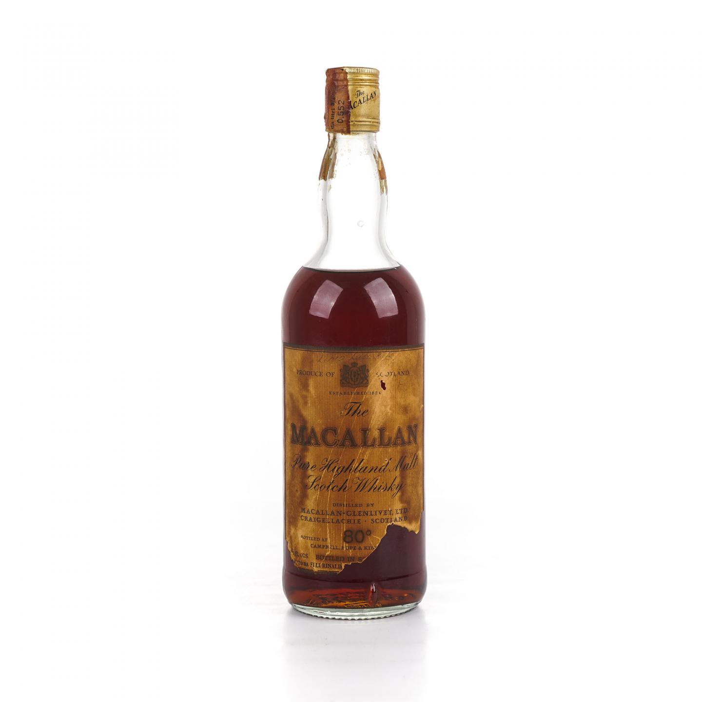 Macallan 麦卡伦 1960 80°proof