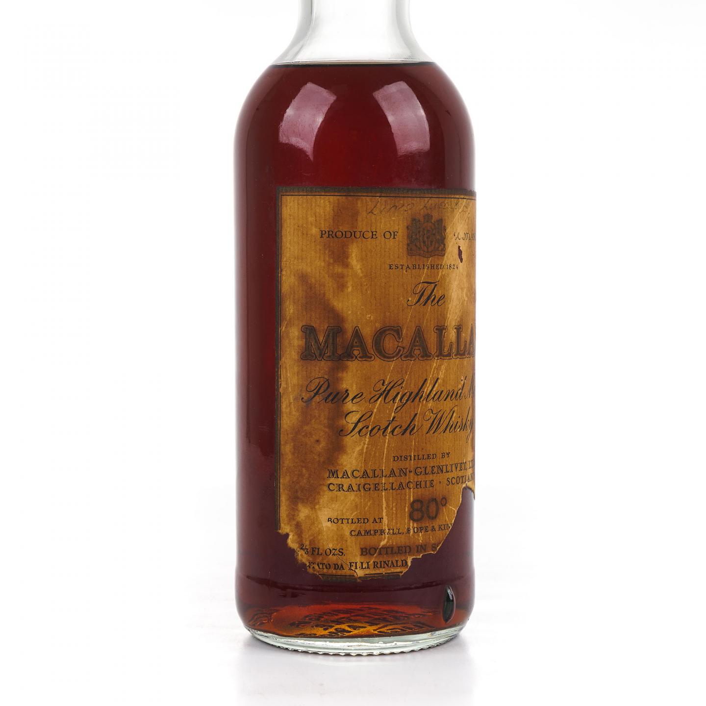 Macallan 麦卡伦 1960 80°proof