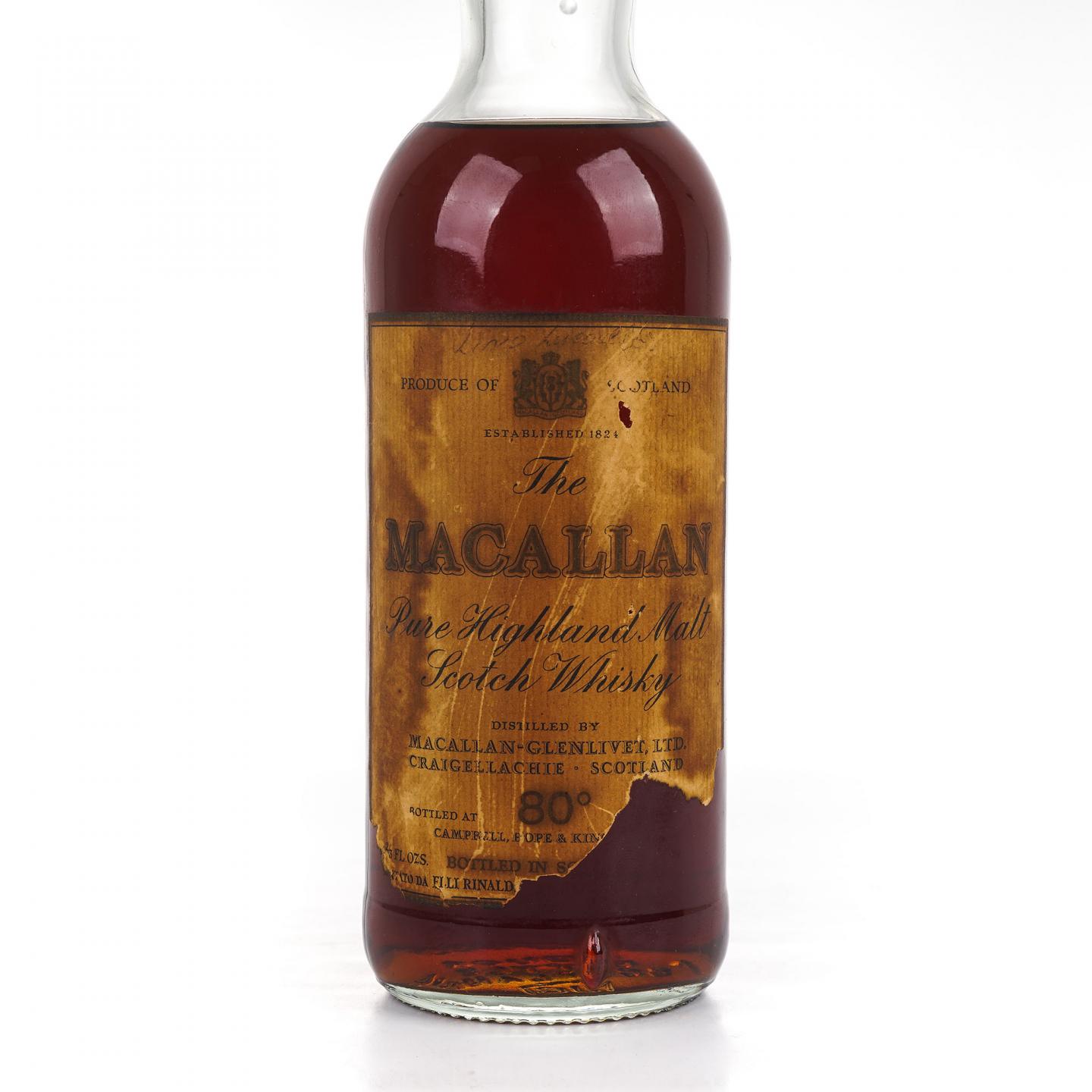 Macallan 麦卡伦 1960 80°proof