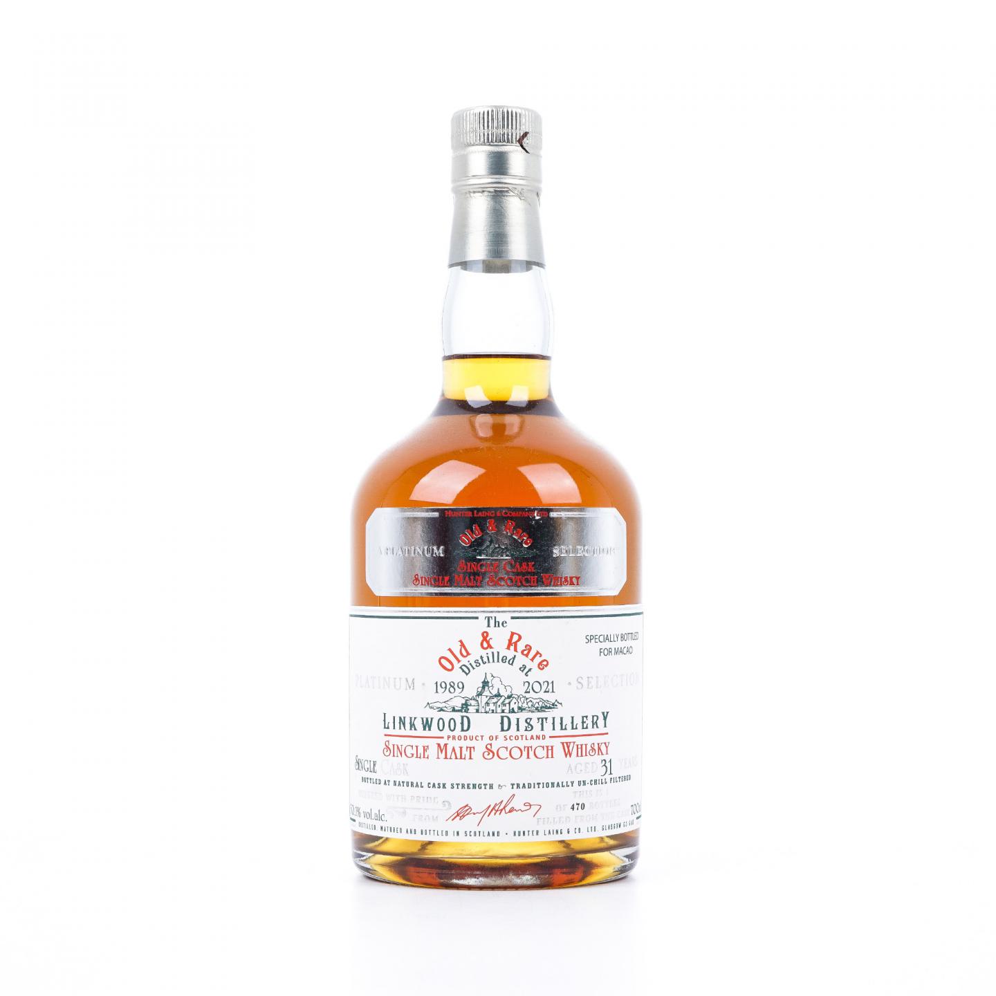 Linkwood 林可伍德 31年 1989-2021 Old & Rare HL 700ML