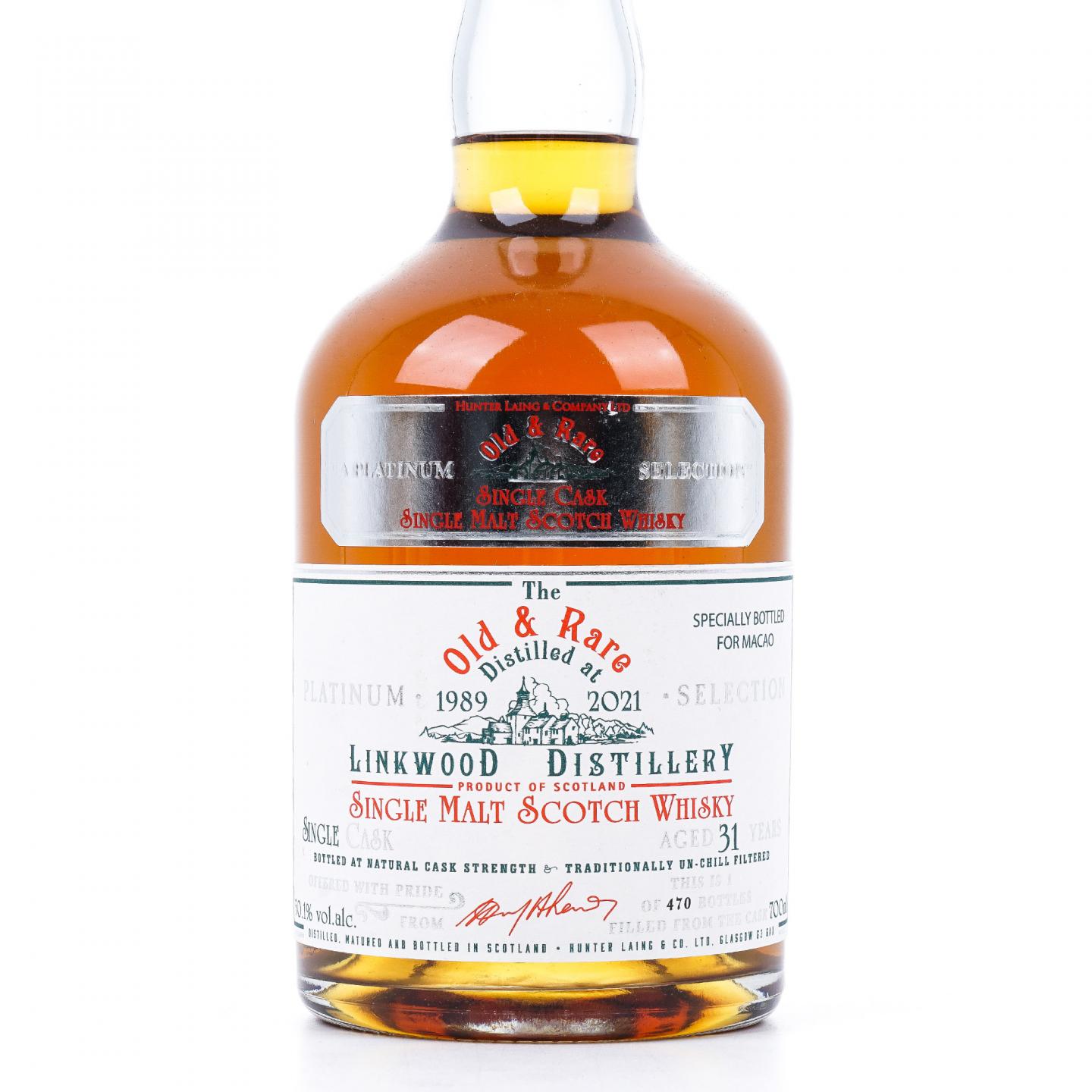 Linkwood 林可伍德 31年 1989-2021 Old & Rare HL 700ML