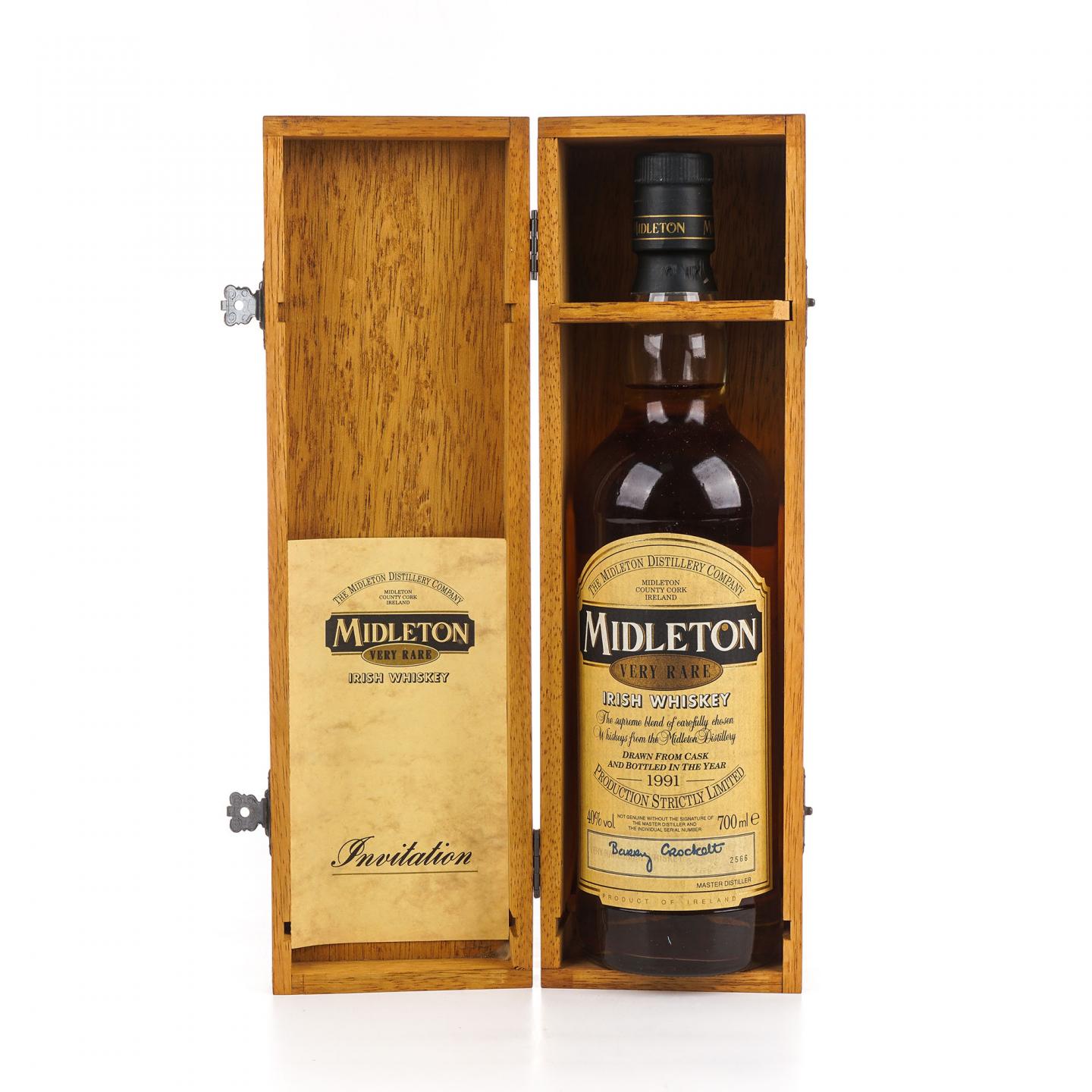 Midleton 米德尔顿 1991 Very Rare No.2566