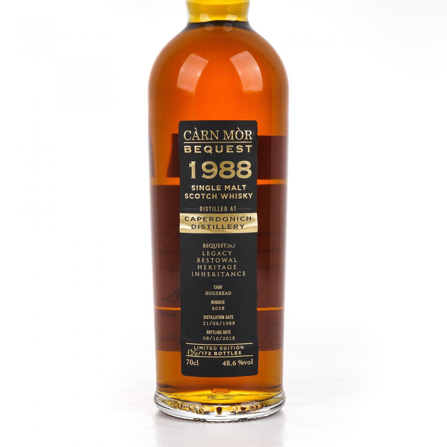 Caperdonich 凯普多尼克 1988-2018 MMcK 限量版