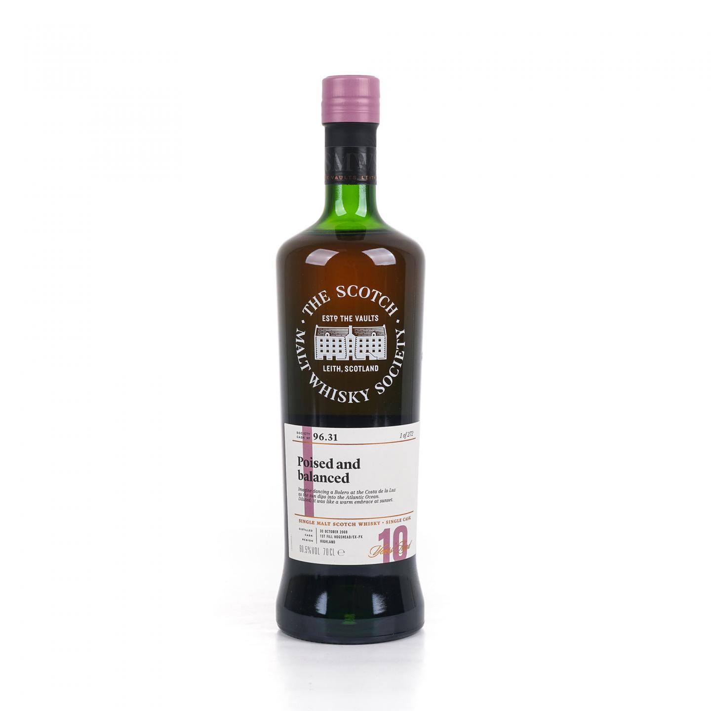 SMWS 96.31 格兰多纳 10年 2008 60.5%Vol.