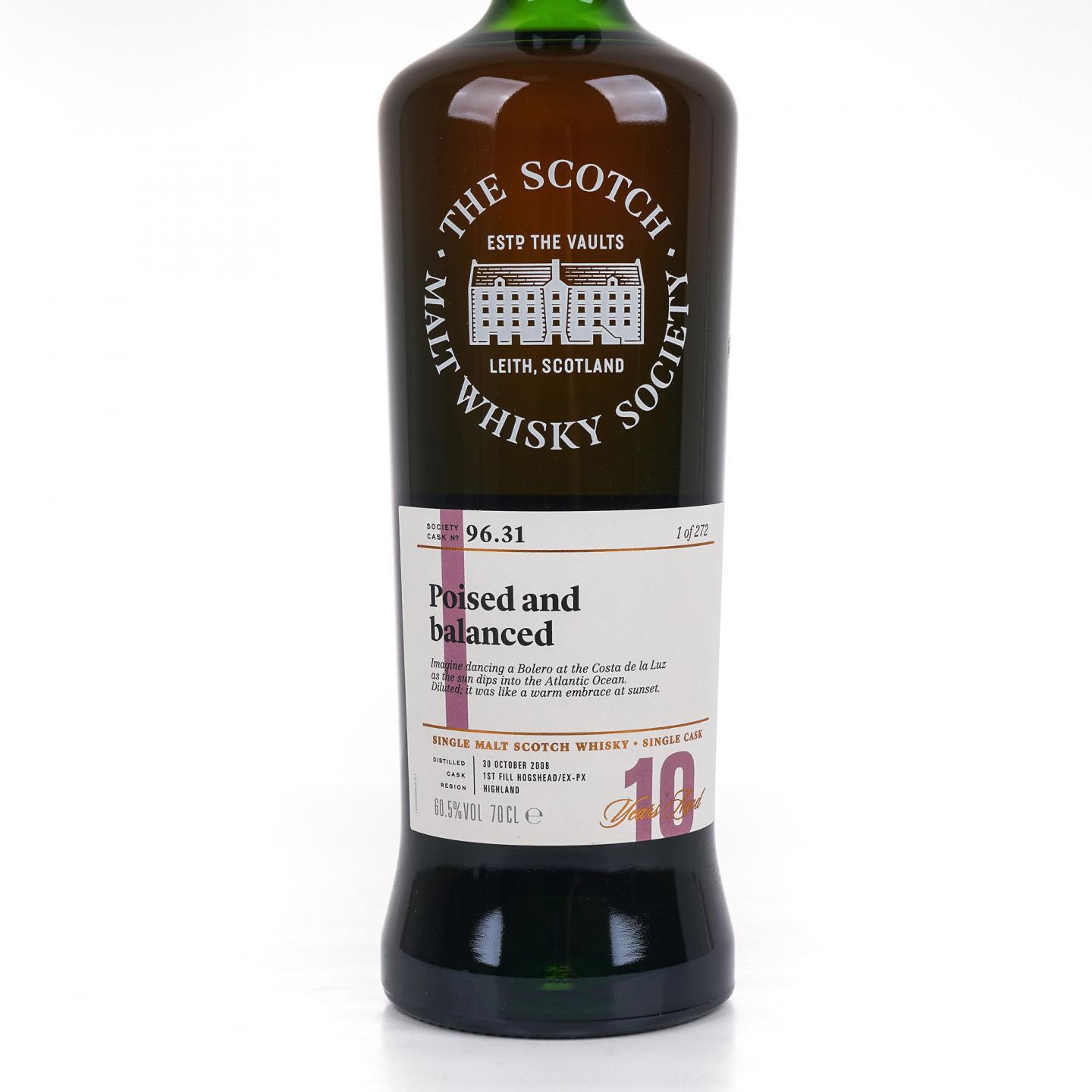 SMWS 96.31 格兰多纳 10年 2008 60.5%Vol.