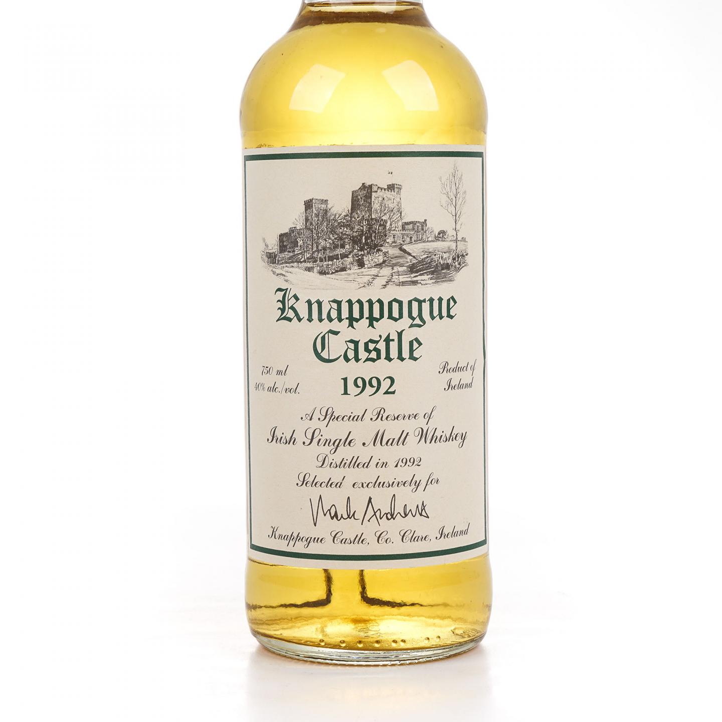 Knappogue Castle 1992-2000 爱尔兰威士忌 750ml
