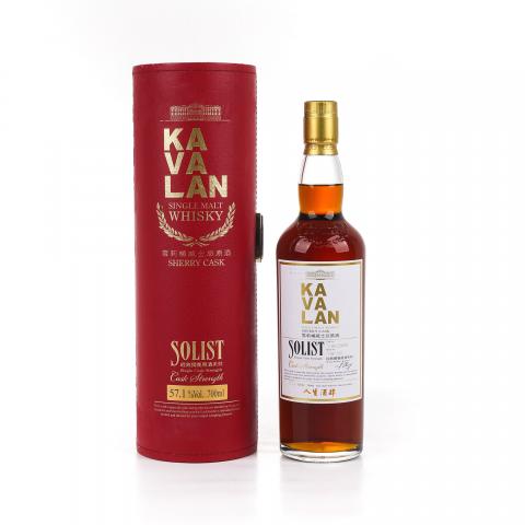 Kavalan 噶玛兰 2016 Solist 雪莉单桶#S081229036 桶强