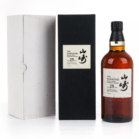 山崎 25年 新版 礼盒