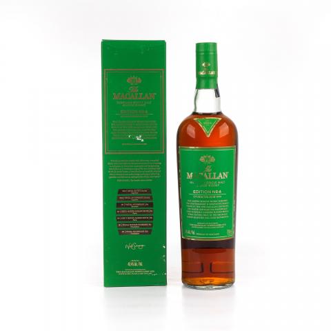 Macallan 麦卡伦 Edition No.4 绿标 750ml