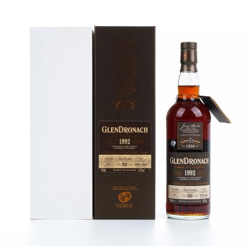 Glendronach 格兰多纳 30年 1992-2023 雪莉桶#7417 瓶码596