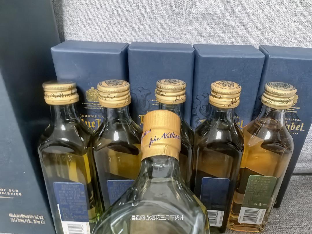 包邮尊尼获加蓝牌中样和小样