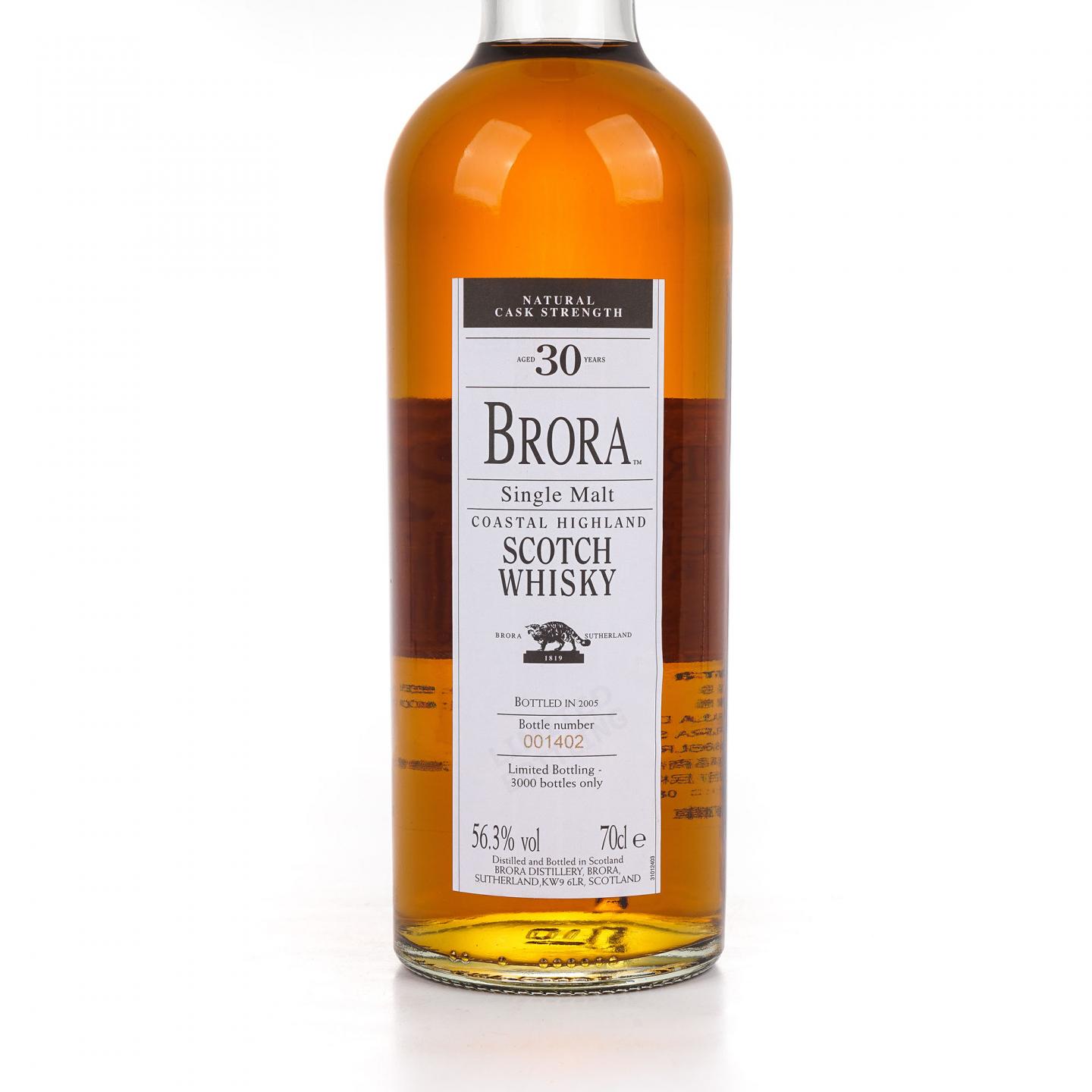 Brora 布朗拉 30年 2005 MMA双金牌 桶强