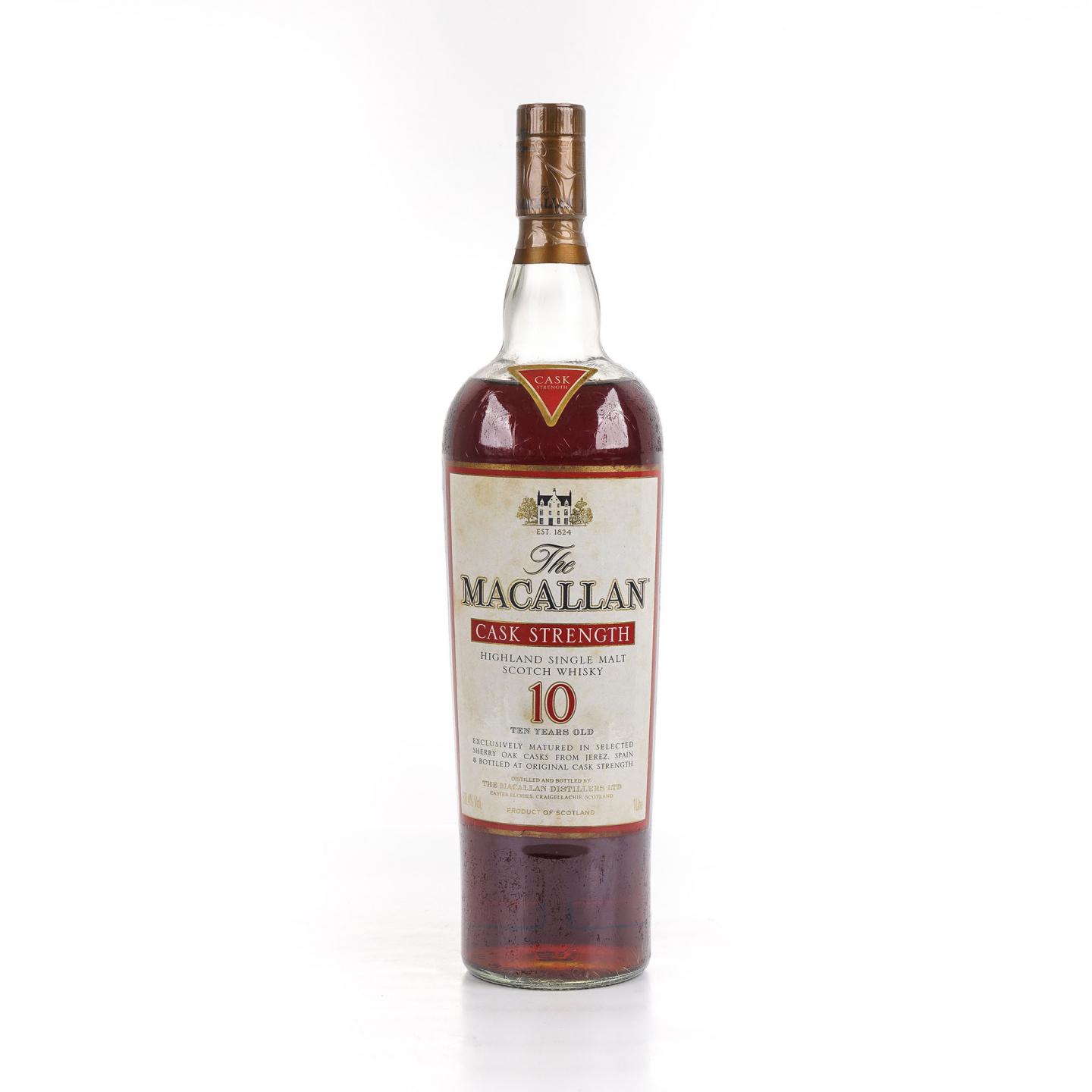 Macallan 麦卡伦 10年 桶强 1升装 58.4%vol.