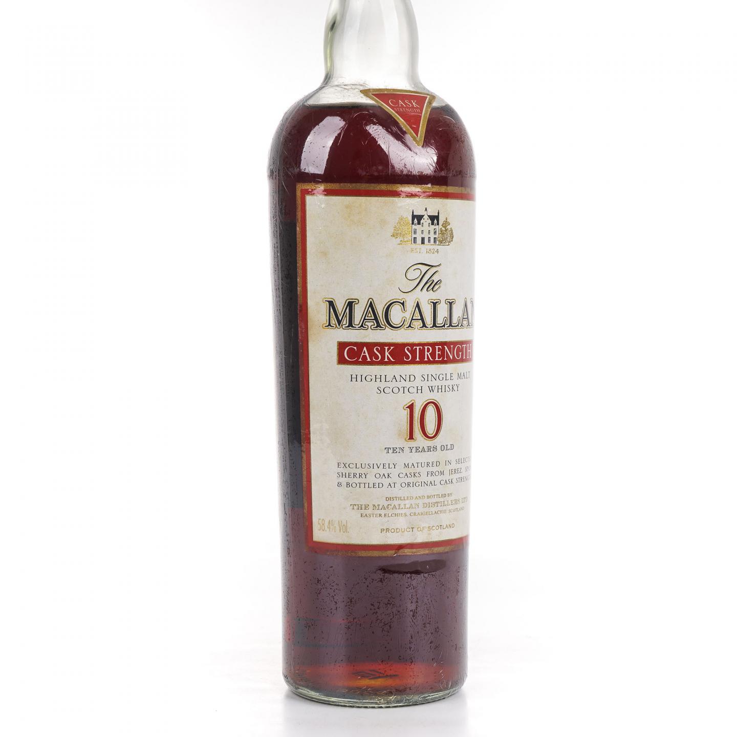Macallan 麦卡伦 10年 桶强 1升装 58.4%vol.