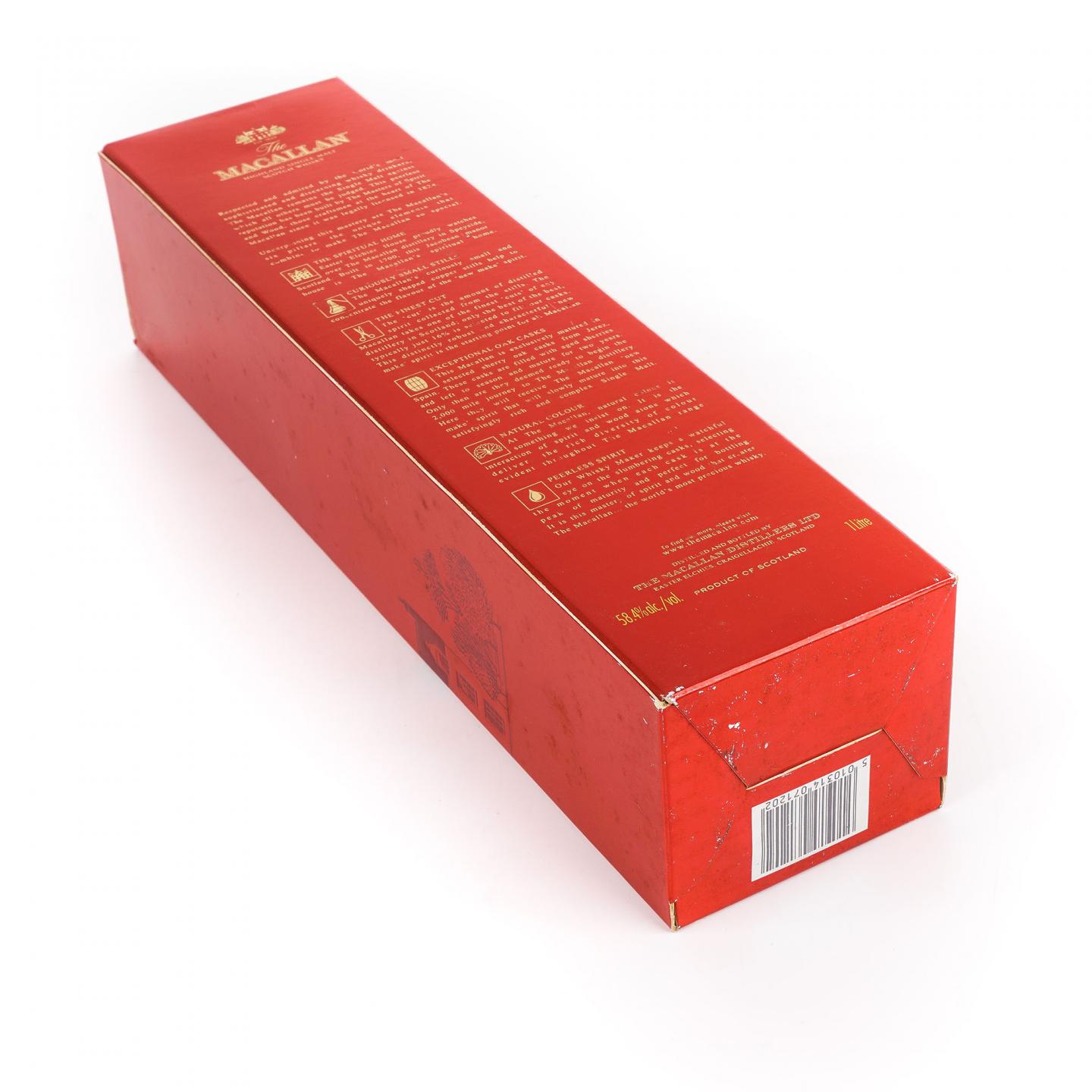 Macallan 麦卡伦 10年 桶强 1升装 58.4%vol.