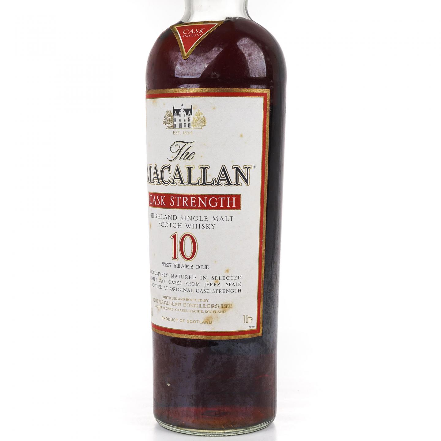 Macallan 麦卡伦 10年 桶强 1升装 58.4%