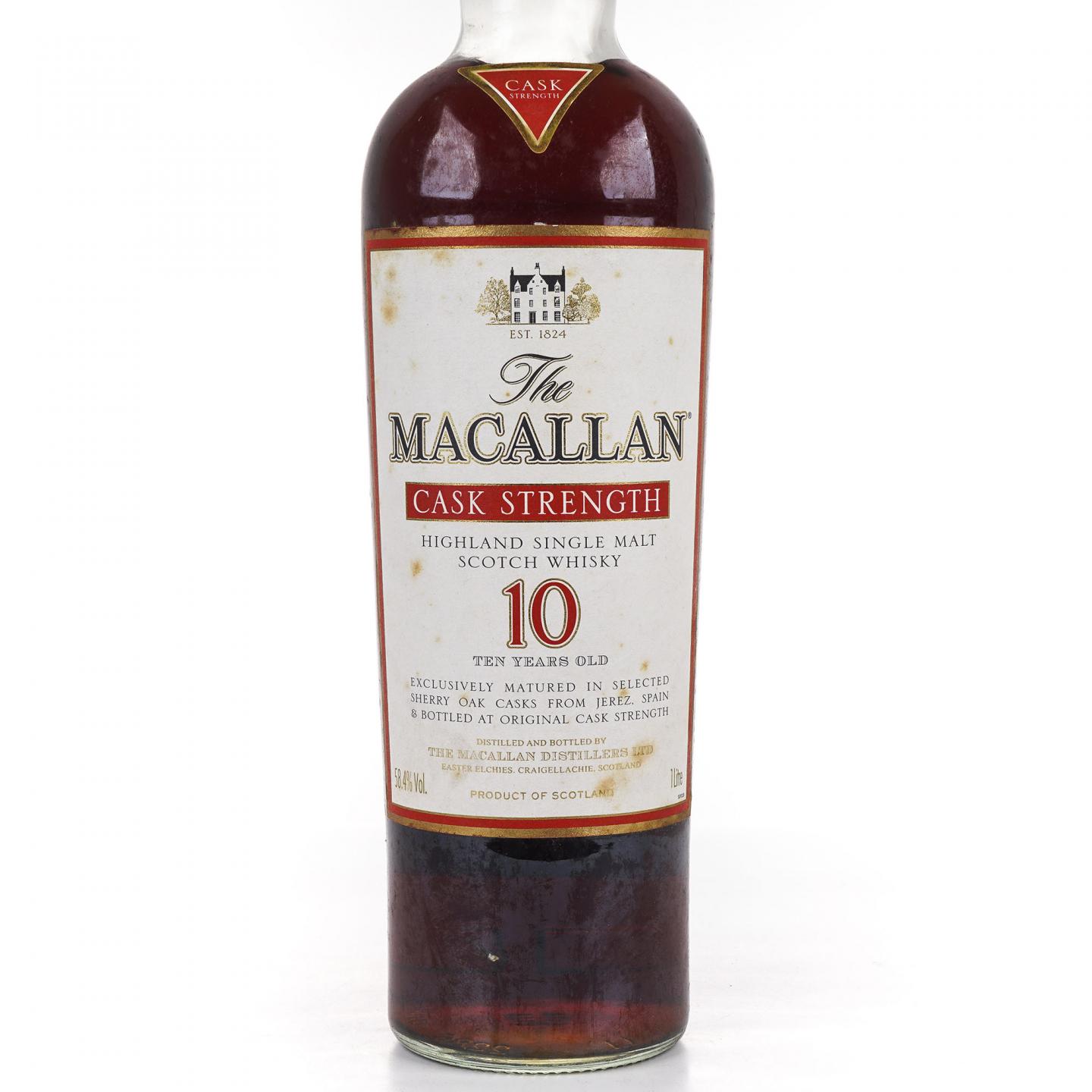 Macallan 麦卡伦 10年 桶强 1升装 58.4%