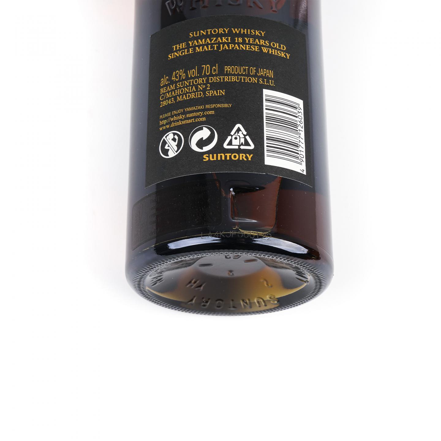 山崎 18年 金字黑标 43%