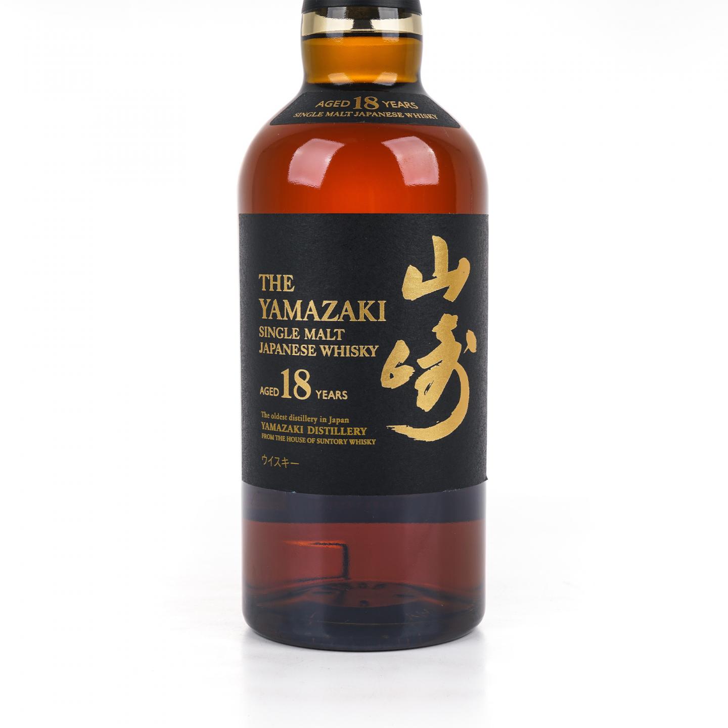 山崎 18年 金字黑标 黑盒