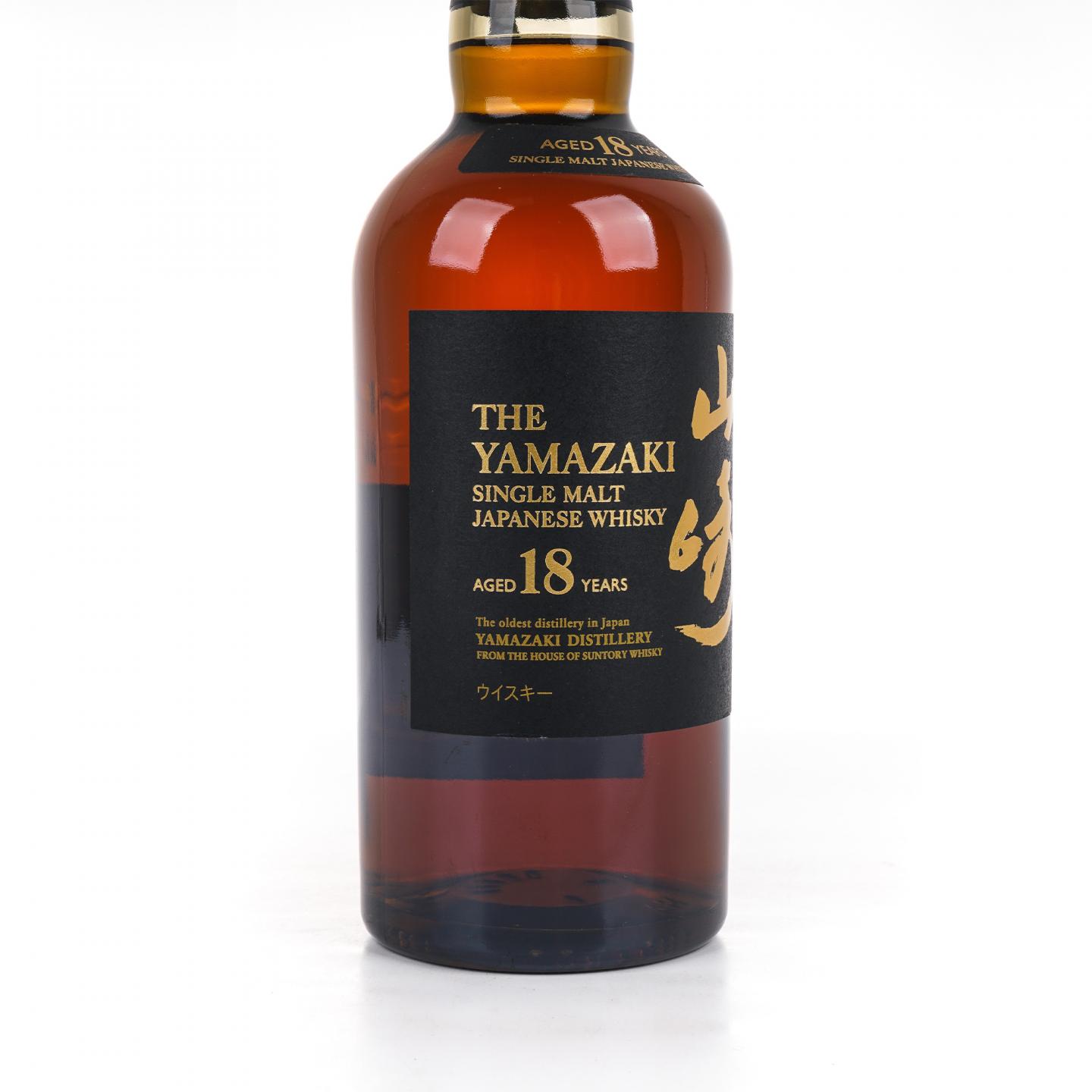 山崎 18年 金字黑标 黑盒