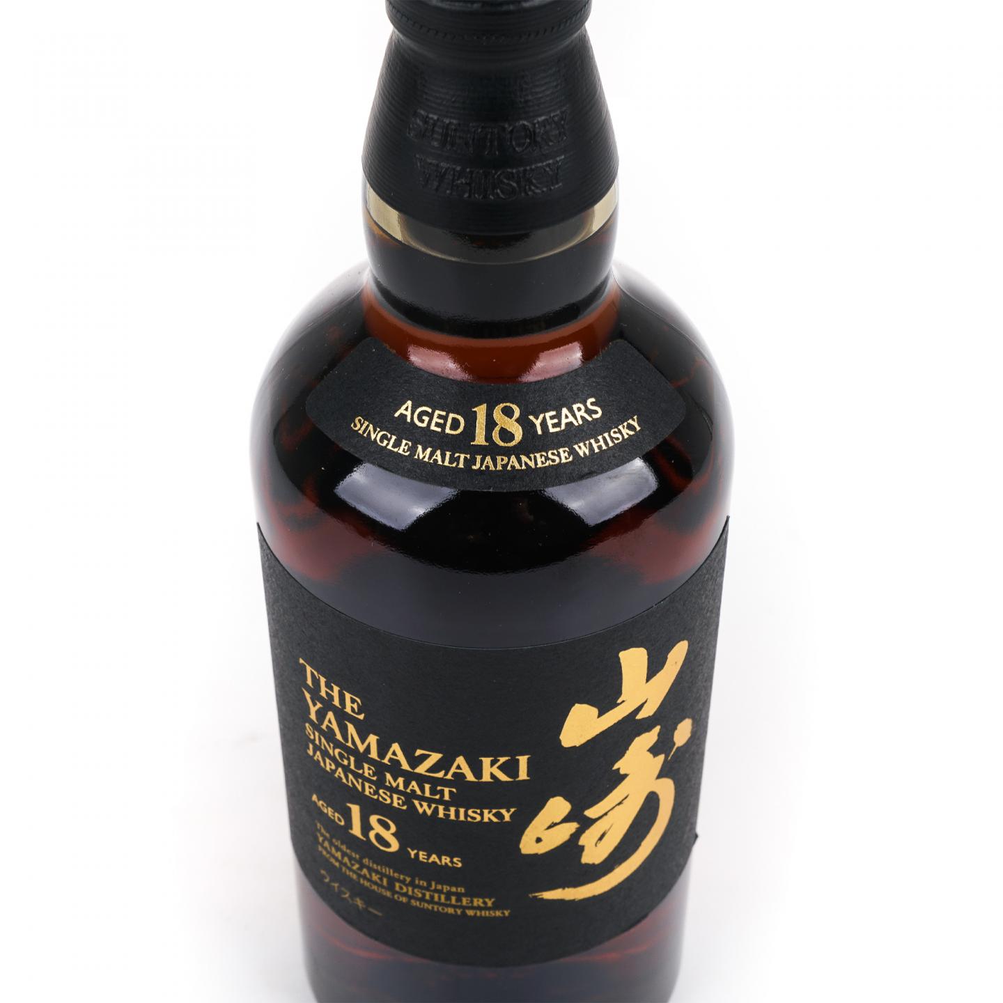 山崎 18年 金字黑标 黑盒