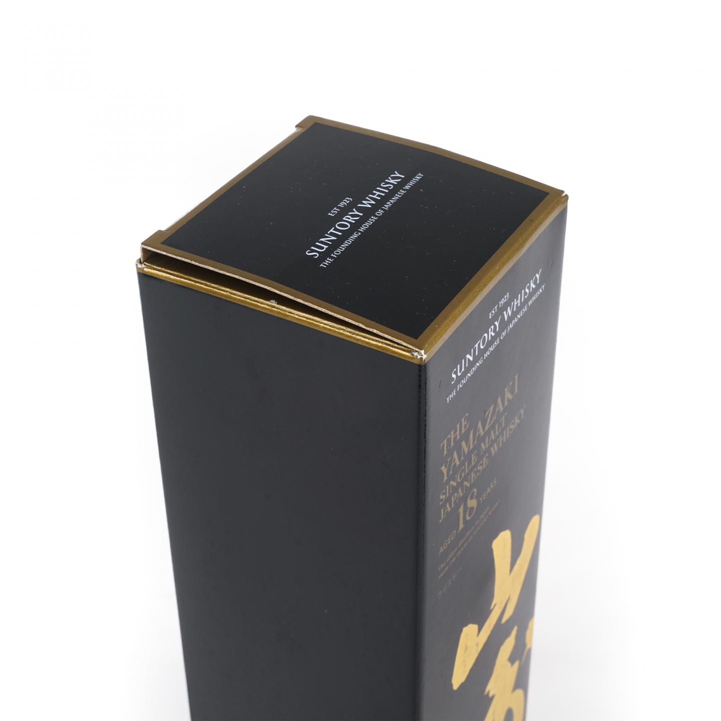 山崎 18年 金字黑标 黑盒