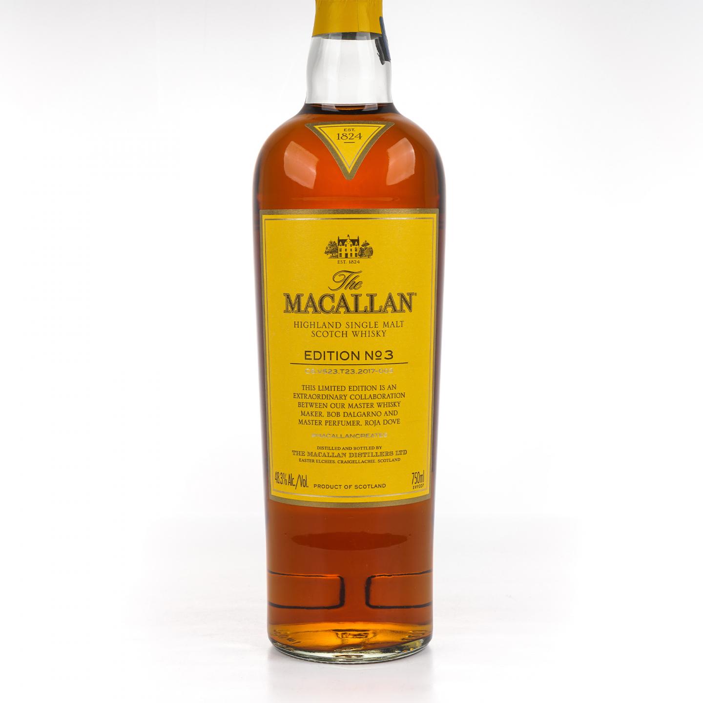 Macallan 麦卡伦 2017 Edition No.3 750ml