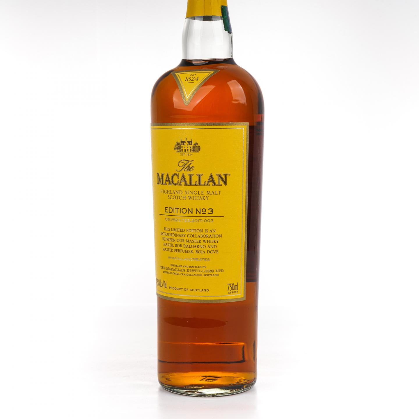 Macallan 麦卡伦 2017 Edition No.3 750ml