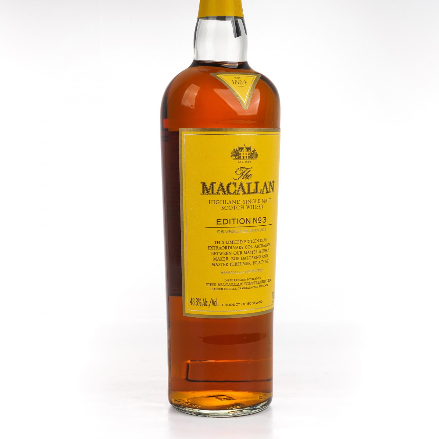 Macallan 麦卡伦 2017 Edition No.3 750ml