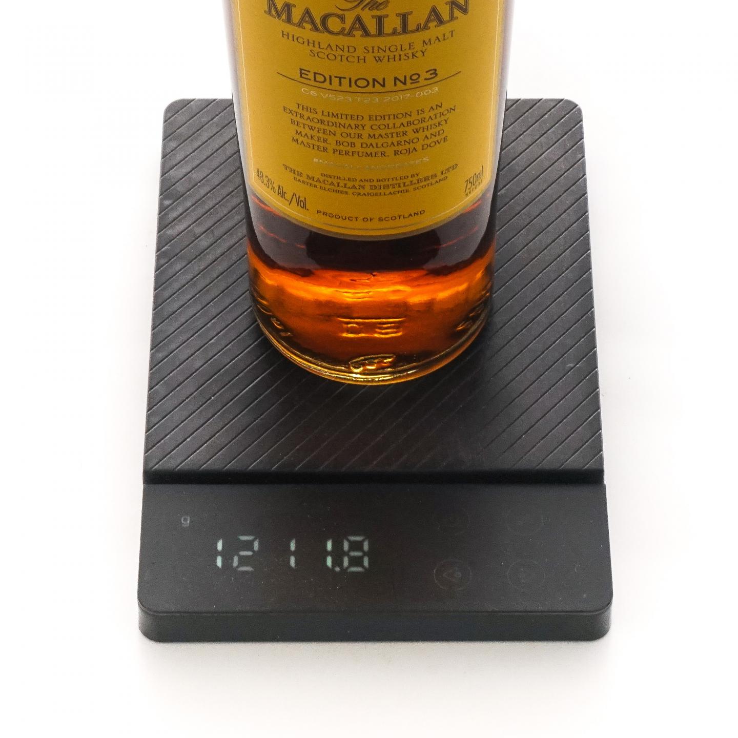 Macallan 麦卡伦 2017 Edition No.3 750ML