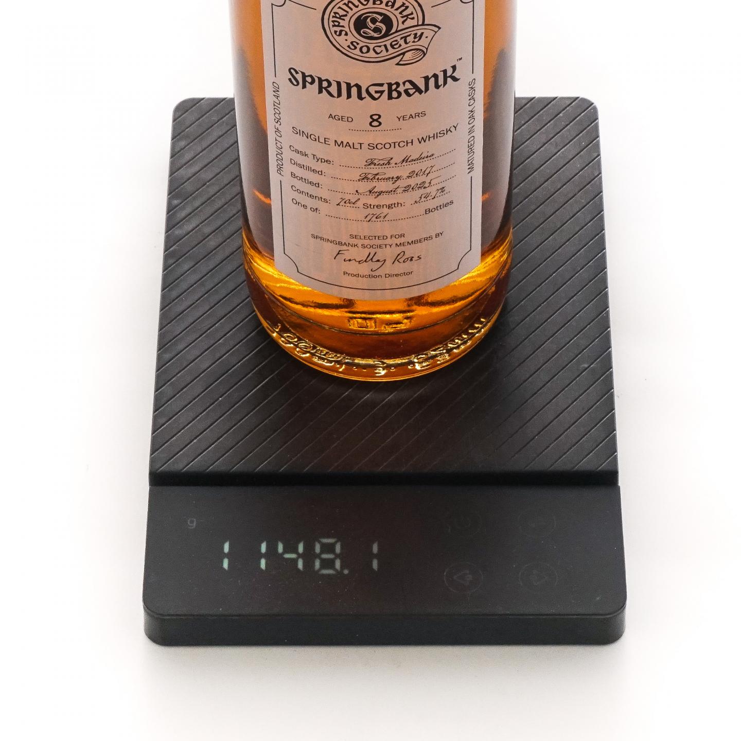 Springbank 云顶 8年 2017-2025 云顶协会