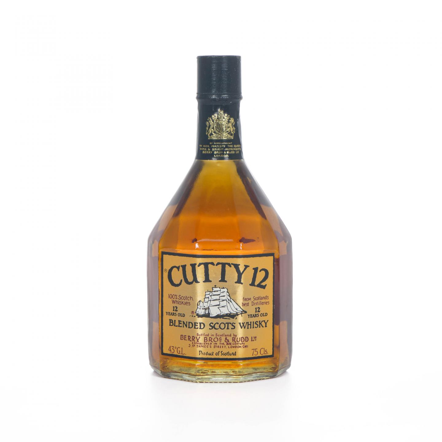 Cutty 12年 调和威士忌 BBR 750ml