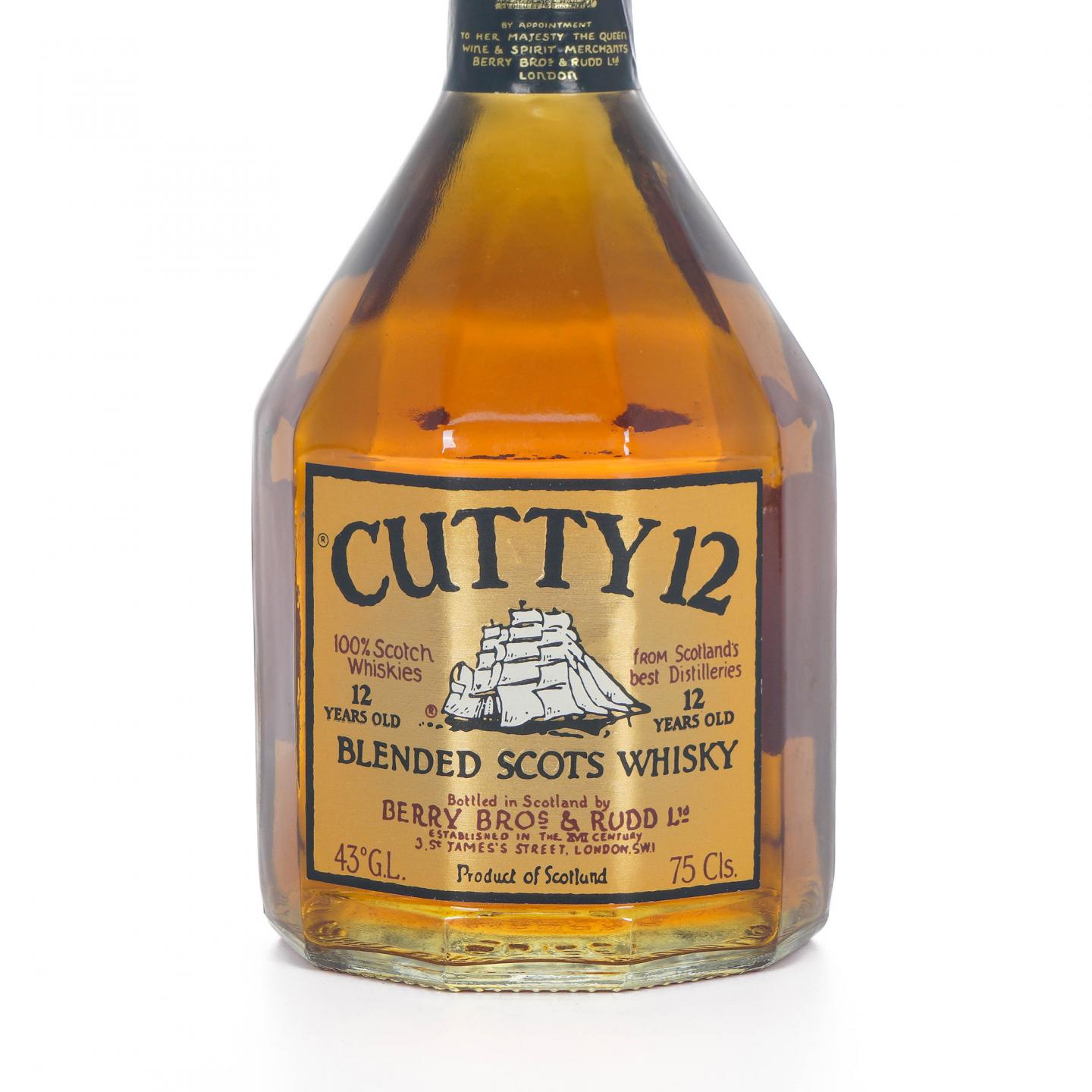 Cutty 12年 调和威士忌 BBR 750ml
