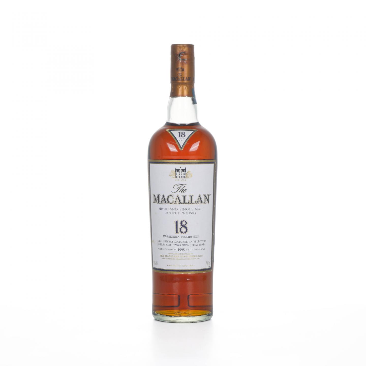 Macallan 麦卡伦 18年 1995 雪莉桶