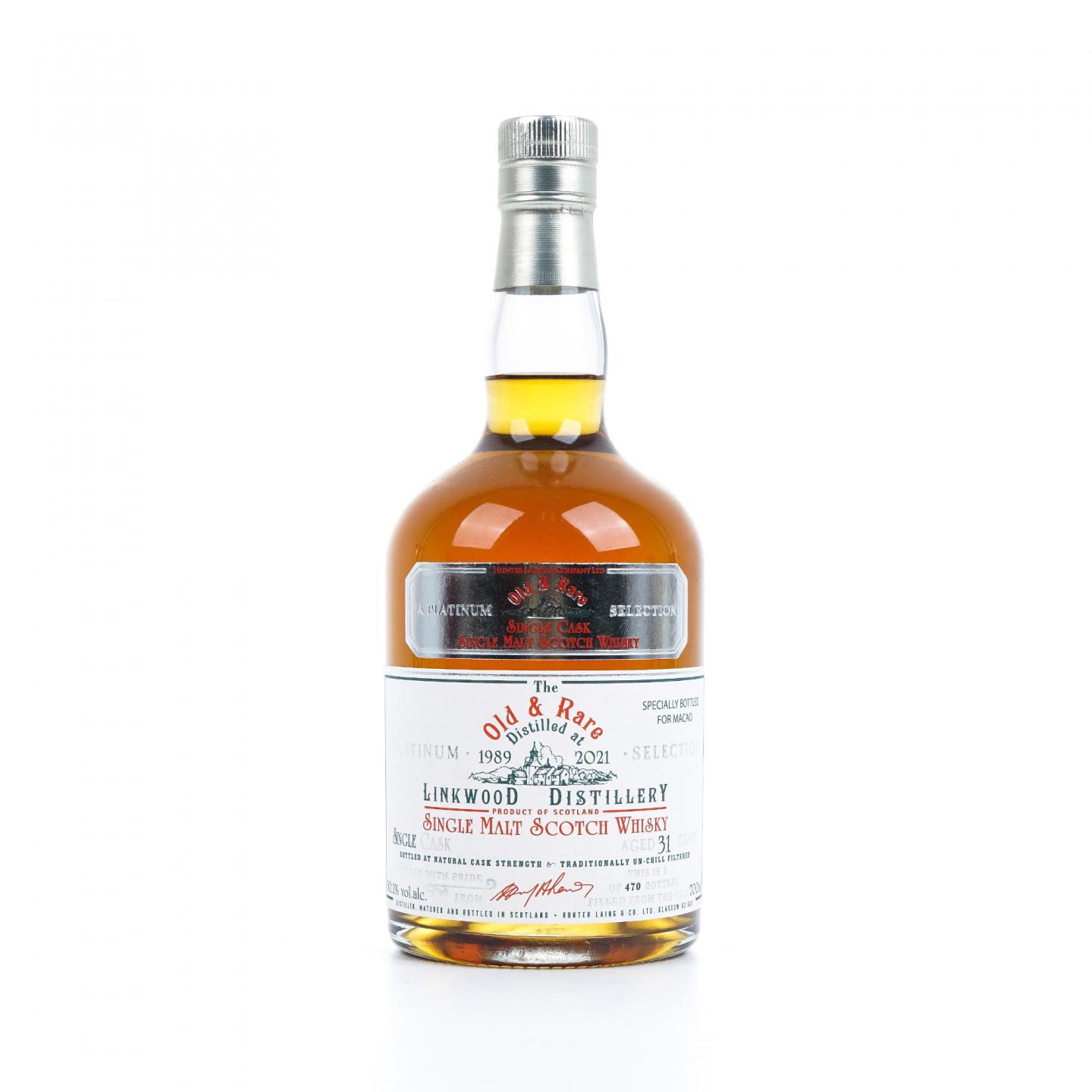 Linkwood 林可伍德 31年 1989-2021 Old & Rare HL 700ml
