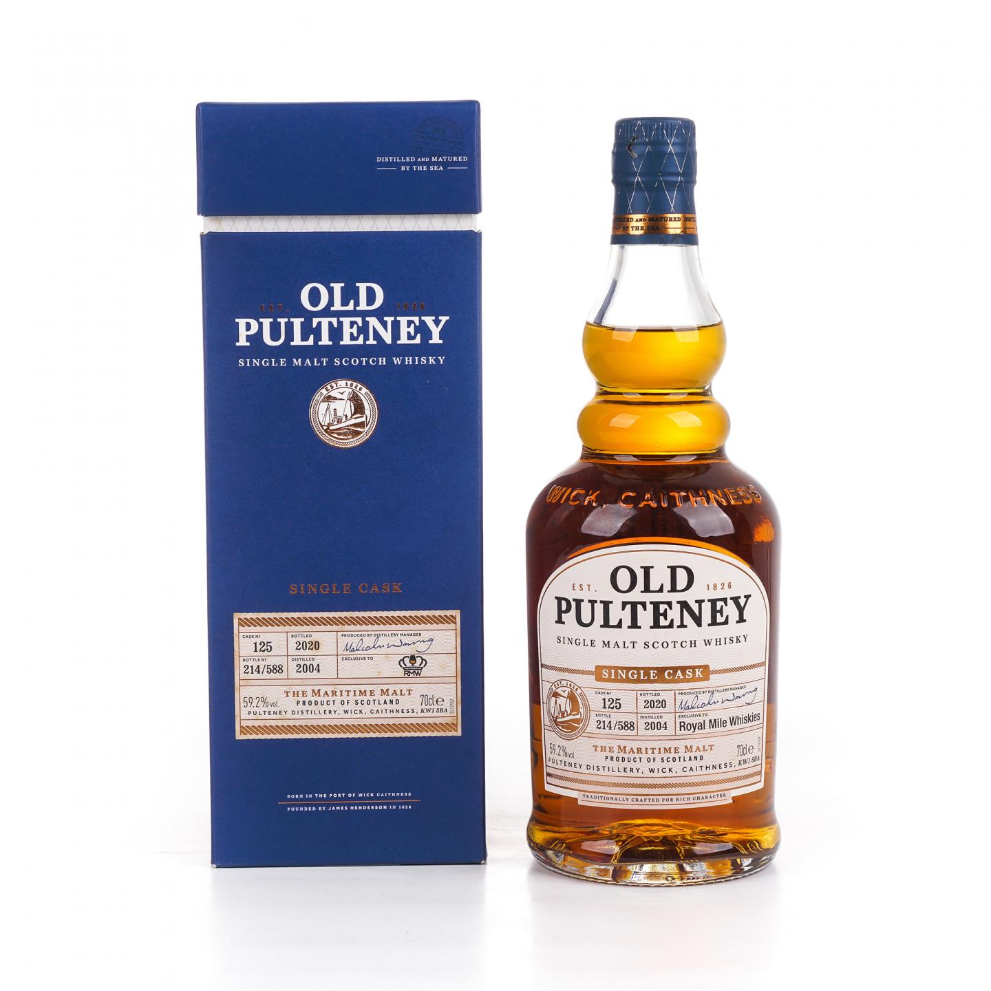 Old Pulteney 老富特尼 2004-2020 单桶#125